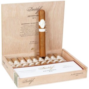 Davidoff Aniversario No. 3 Puro – Ceviz, Kremamsı Vanilya ve Sedir Aromalı