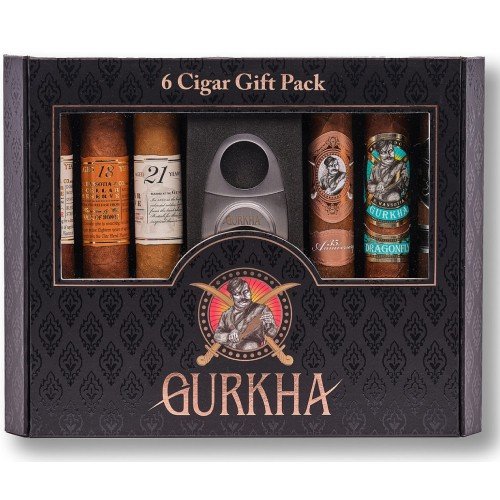 Gurkha 6 Cigar Gift Pack Limited Edition Exclusive Collection