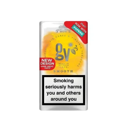 GV Smooth Sarı (Yellow) İthal Paket Tütün – 25gr