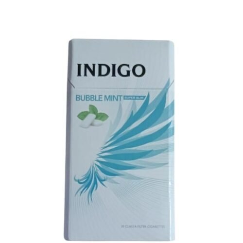 İndigo Bubble Mint Super Slim – Sakızlı Nane Aromalı