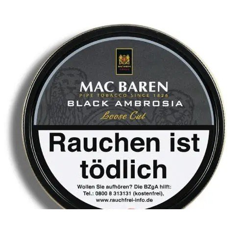 Mac Baren Black Ambrosia (Karışık meyve) Pipo Tütünü