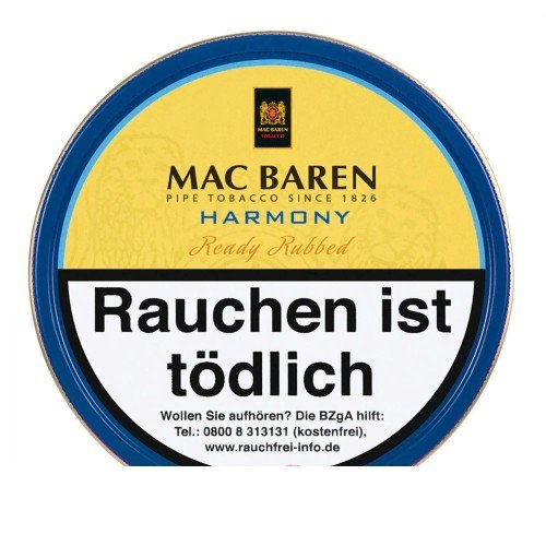 Mac Baren Harmony ( Tatlı – Çikolata aromalı ) Pipo Tütünü