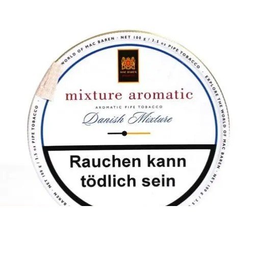 Mac Baren Mixture Aromatic İthal Pipo Tütünü