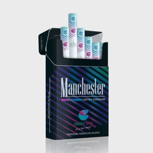 Manchester Double Drive Sigara – Böğürtlen ve Mentol