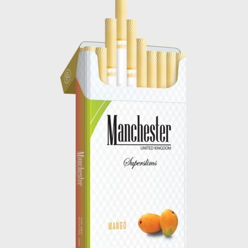 Manchester Superslims Mango – Mango Aromalı Sigara