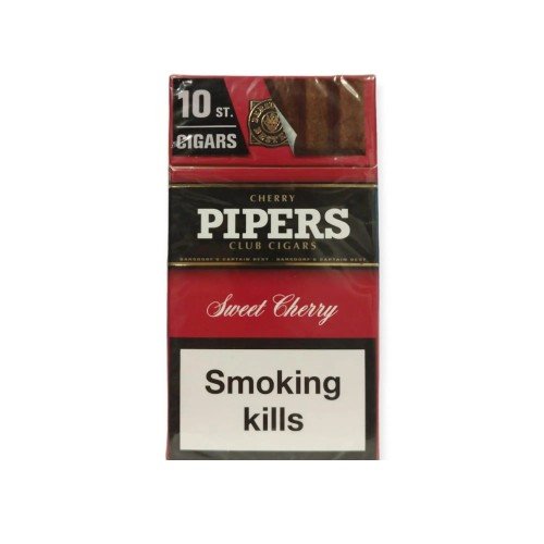 Pipers Sweet Cherry 10’s Sigarillo